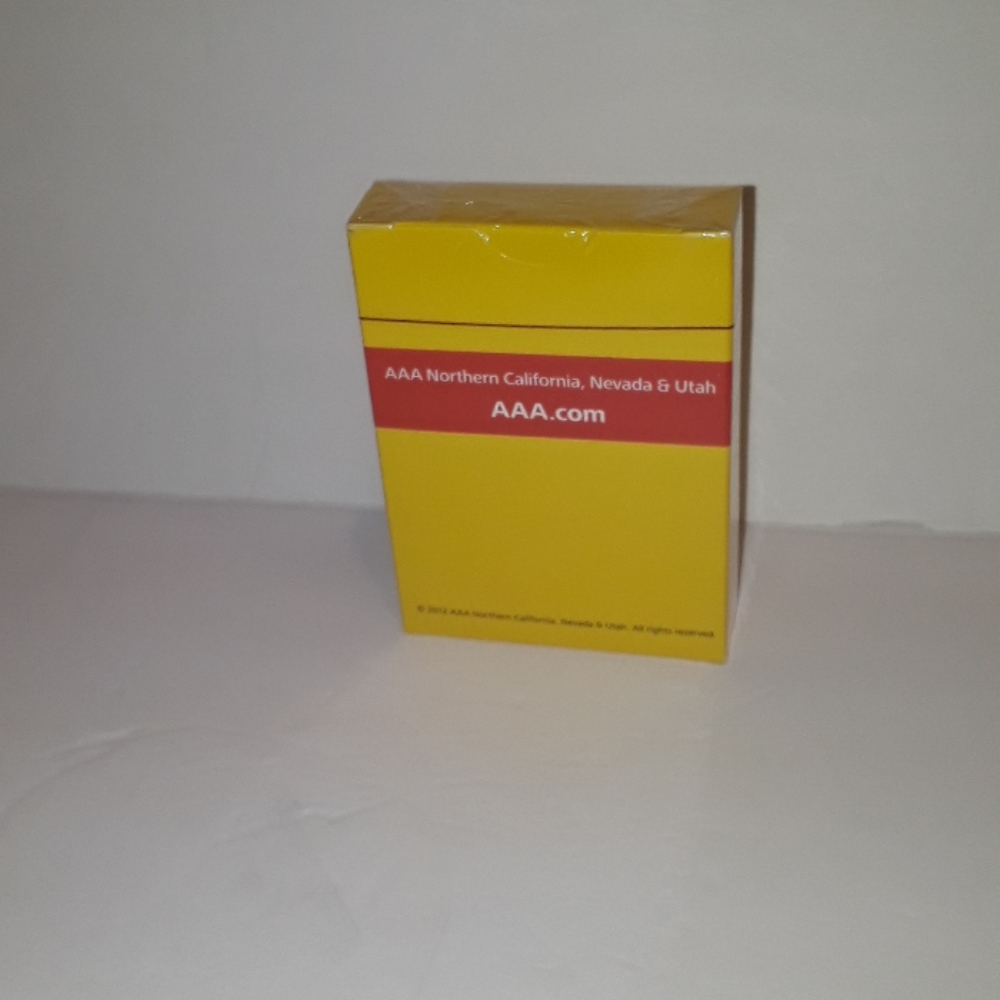 NEW RARE AAA DECK OF VTG ROAD SIGN PLAYING CARDS - Picture 3 of 6